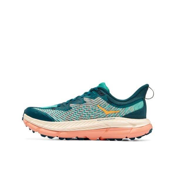 נעלי ריצה הוקה מאפטה לנשים Hoka 1131056/DTWGR Mafate 4 Turquoise - RunOFF עכשיו במבצע ב