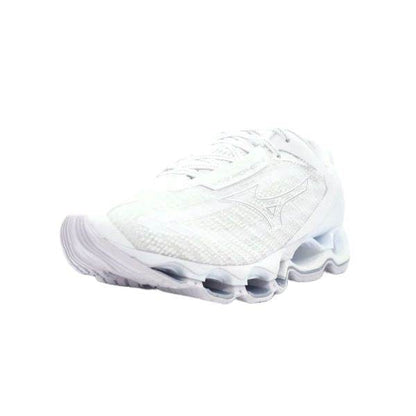 נעלי מיזונו פרופסי 12 Mizuno WAVE PROPHECY 12 WHITE/SILVER J1GC238332 - RunOFF עכשיו במבצע ב