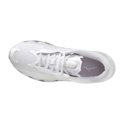 נעלי מיזונו פרופסי 12 Mizuno WAVE PROPHECY 12 WHITE/SILVER J1GC238332 - RunOFF עכשיו במבצע ב