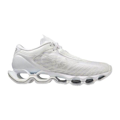 נעלי מיזונו פרופסי 12 Mizuno WAVE PROPHECY 12 WHITE/SILVER J1GC238332 - RunOFF עכשיו במבצע ב