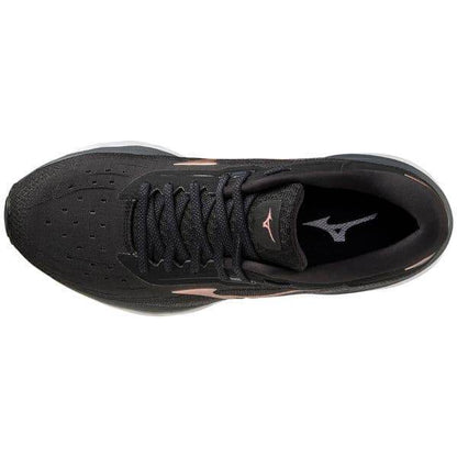 נעלי מיזונו וויב סקאי 5 לנשים Mizuno J1GD210244 WAVE SKY 5 BLACK/ROSE - RunOFF עכשיו במבצע ב