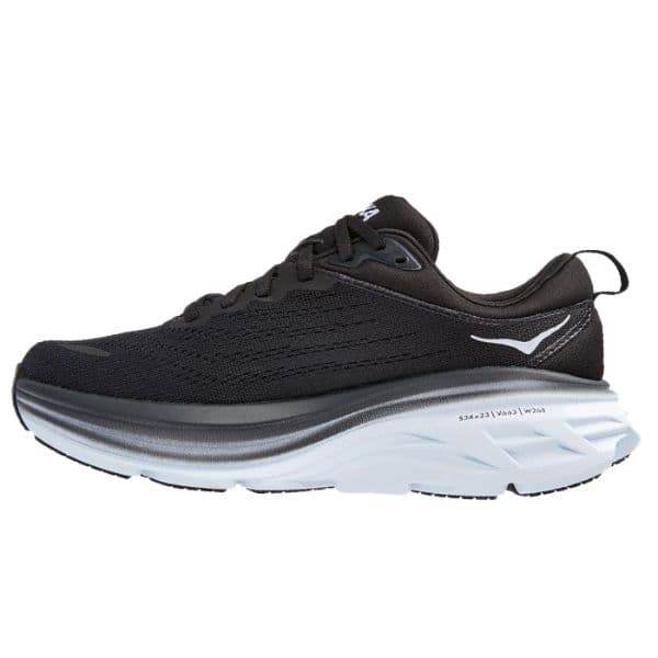 נעלי ריצה הוקה בונדי 8 רחבות לנשים Hoka Bondi 8 Wide 1127954/BWHT WHITE - RunOFF עכשיו במבצע ב