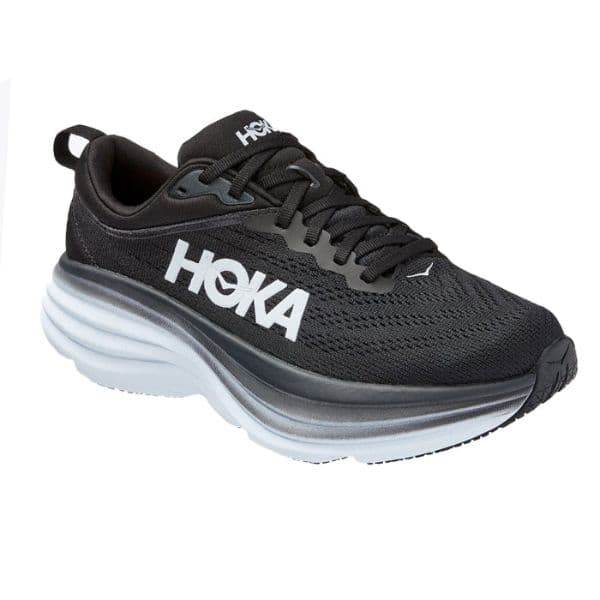 נעלי ריצה הוקה בונדי 8 רחבות לנשים Hoka Bondi 8 Wide 1127954/BWHT WHITE - RunOFF עכשיו במבצע ב
