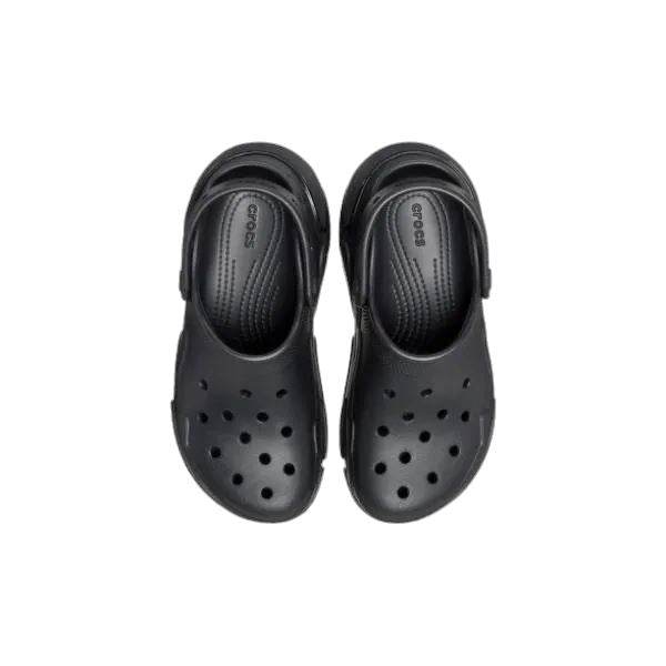 כפכפי פלטפורמה קלוג באבל קראש קרוקס שחורות Crocs 210061-0WC Bubble Crush Clog Triple Black - RunOFF עכשיו במבצע ב