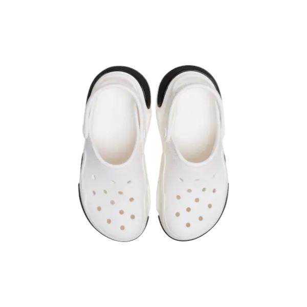 כפכפי פלטפורמה קלוג באבל קראש קרוקס לבנות Crocs 210061-100 Bubble Crush Clog white - RunOFF עכשיו במבצע ב
