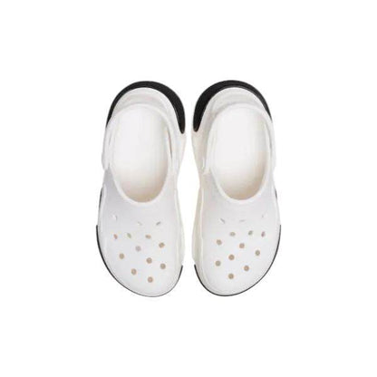 כפכפי פלטפורמה קלוג באבל קראש קרוקס לבנות Crocs 210061-100 Bubble Crush Clog white - RunOFF עכשיו במבצע ב