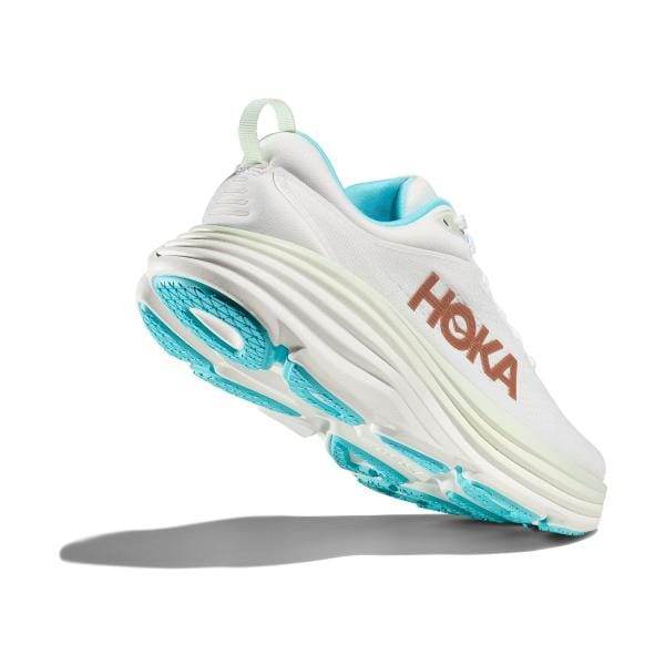 נעלי הוקה בונדי 8 לנשים Hoka 1127952/FTRS BONDI 8 FROST/ROSE - RunOFF עכשיו במבצע ב