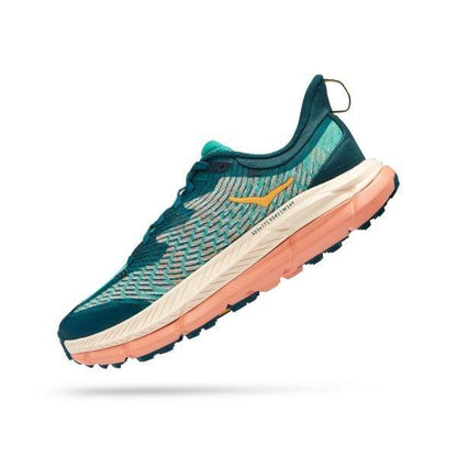 נעלי ריצה הוקה מאפטה לנשים Hoka 1131056/DTWGR Mafate 4 Turquoise - RunOFF עכשיו במבצע ב