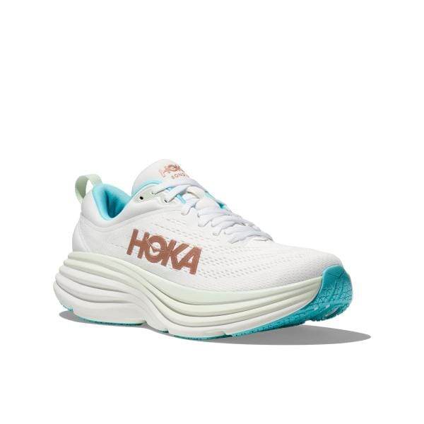 נעלי הוקה בונדי 8 לנשים Hoka 1127952/FTRS BONDI 8 FROST/ROSE - RunOFF עכשיו במבצע ב