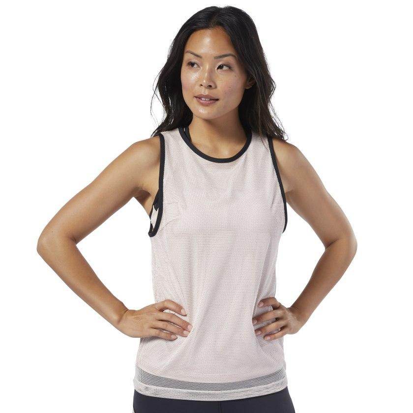 גופיית ריבוק לנשים Reebok C PERFORMANCE TANK DY8042 - RunOFF עכשיו במבצע ב