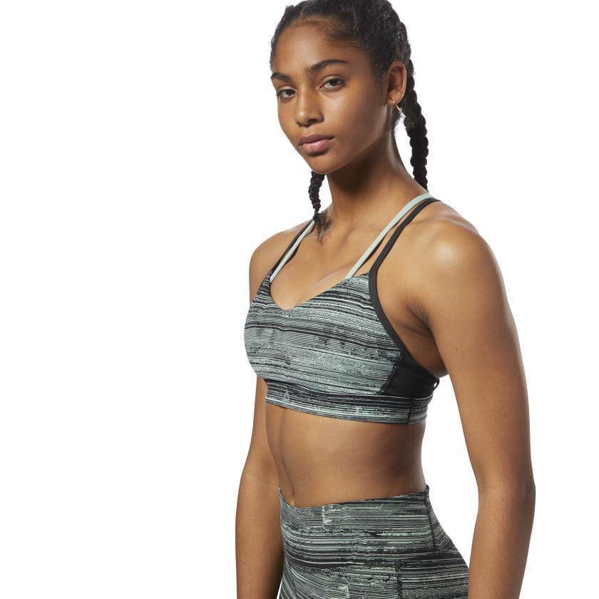 Reebok DM7508 HERO STRAPPY PADDED- STRATIFIED STRIPES P - RunOFF עכשיו במבצע ב