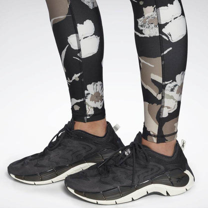 טייטס ריבוק ארוך לנשים Reebok H65568 MYT AOP Poly Tight - RunOFF עכשיו במבצע ב
