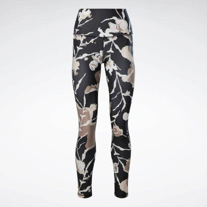 טייטס ריבוק ארוך לנשים Reebok H65568 MYT AOP Poly Tight - RunOFF עכשיו במבצע ב