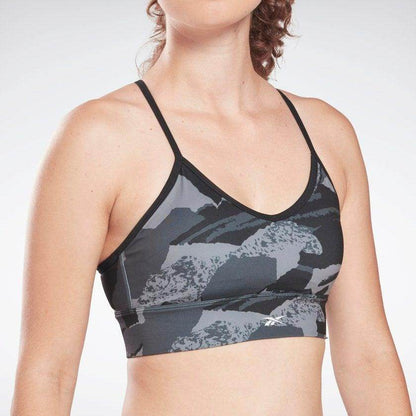 חזיית אימון ריבוק Reebok H65616 WOR AOP Tri Back Bra - RunOFF עכשיו במבצע ב