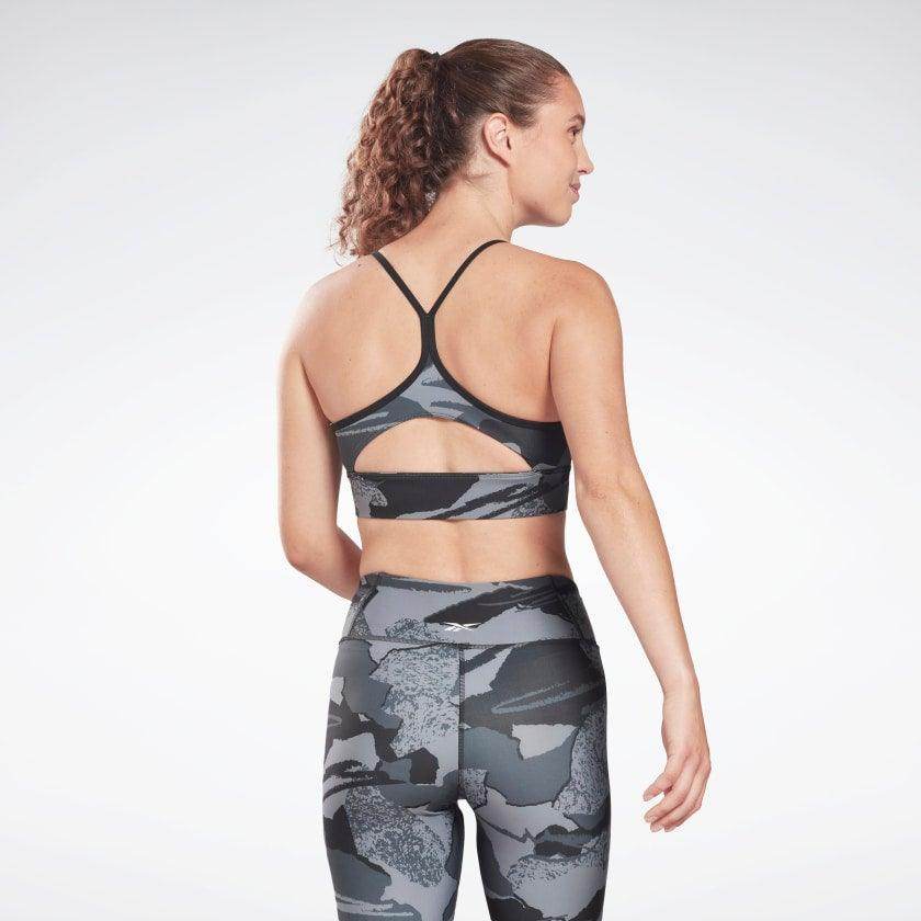 חזיית אימון ריבוק Reebok H65616 WOR AOP Tri Back Bra - RunOFF עכשיו במבצע ב