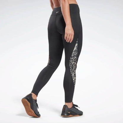 טיטס ריבוק ארוך לנשים Reebok HB1060 Modern Safari Tights - RunOFF עכשיו במבצע ב