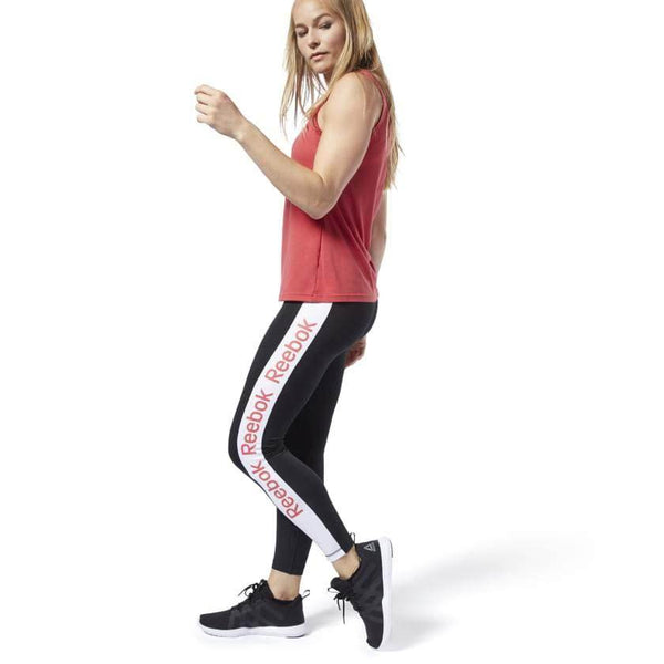 טייטס ריבוק נשים ארוך Reebok LINEAR LOGO TIGHT EK1361 - RunOFF עכשיו במבצע ב
