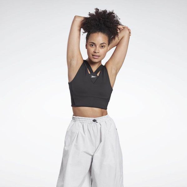 טופ אימון ריבוק לנשים Reebok SH Fashion Bra FU2470 - RunOFF עכשיו במבצע ב
