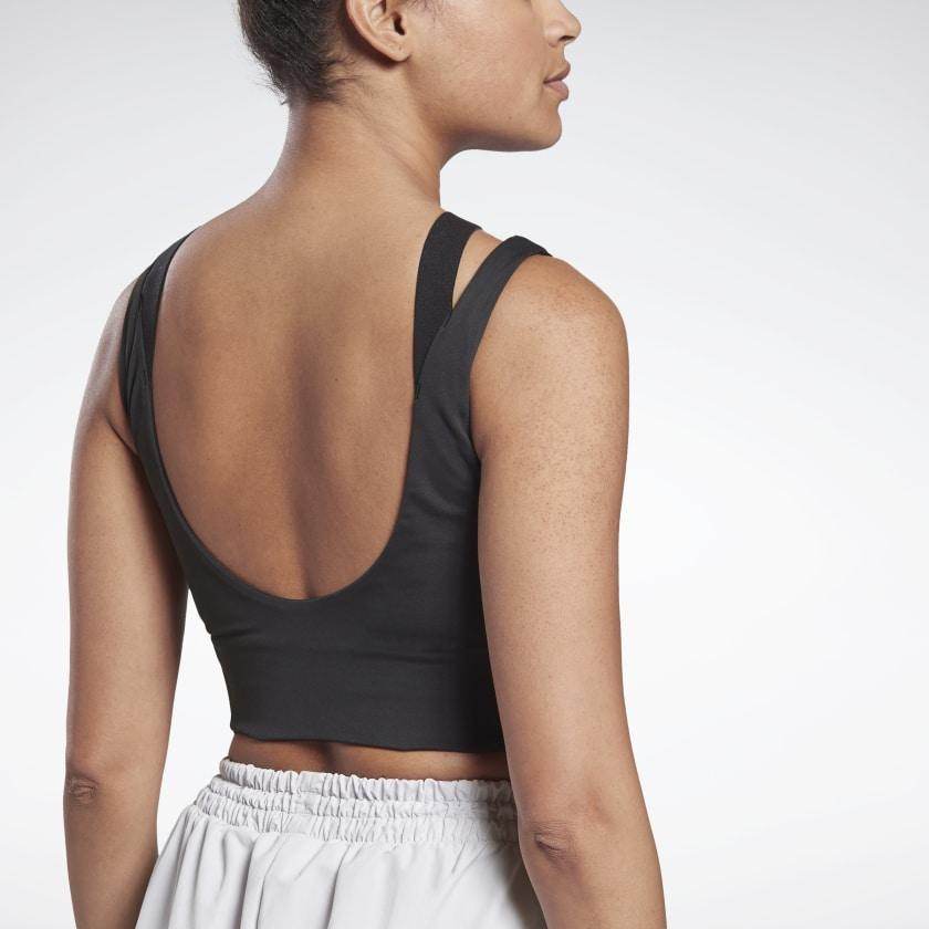טופ אימון ריבוק לנשים Reebok SH Fashion Bra FU2470 - RunOFF עכשיו במבצע ב