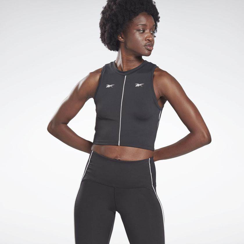 טופ ארוך ריבוק לנשים Reebok SH Performance Tank FU2507 black - RunOFF עכשיו במבצע ב