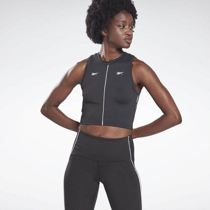 טופ ארוך ריבוק לנשים Reebok SH Performance Tank FU2507 black - RunOFF עכשיו במבצע ב