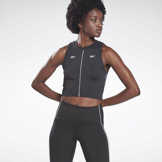 טופ ארוך ריבוק לנשים Reebok SH Performance Tank FU2507 black - RunOFF עכשיו במבצע ב