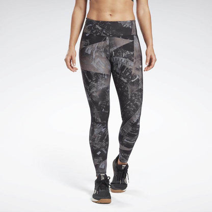 טייטס ריבוק ארוך לנשים Reebok TS LUX PERFORM TIGHT-AOP GI6530 - RunOFF עכשיו במבצע ב