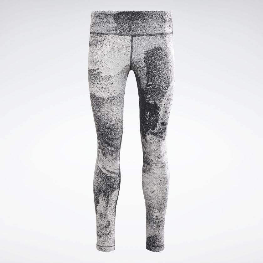 טייטס ריבוק לנשים Reebok TS Lux Perform Tight-AOP GS6487 - RunOFF עכשיו במבצע ב