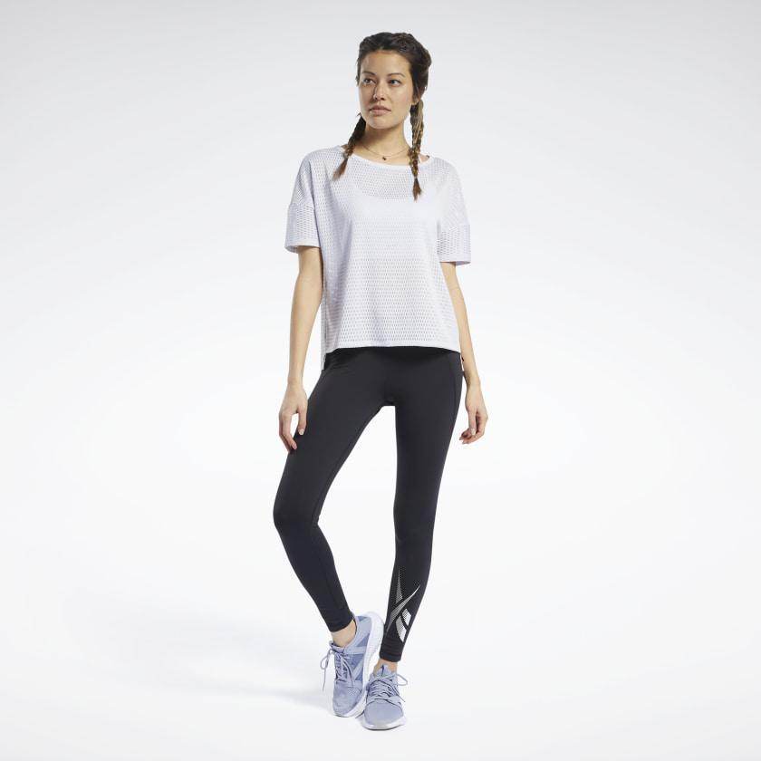 טייטס ריבוק ארוך לנשים Reebok TS LUX TIGHT 2.0 GRAPHIC FU1950 - RunOFF עכשיו במבצע ב