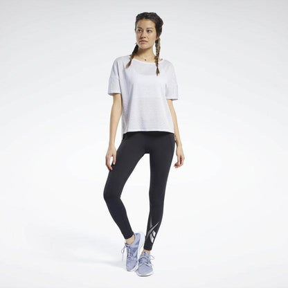 טייטס ריבוק ארוך לנשים Reebok TS LUX TIGHT 2.0 GRAPHIC FU1950 - RunOFF עכשיו במבצע ב