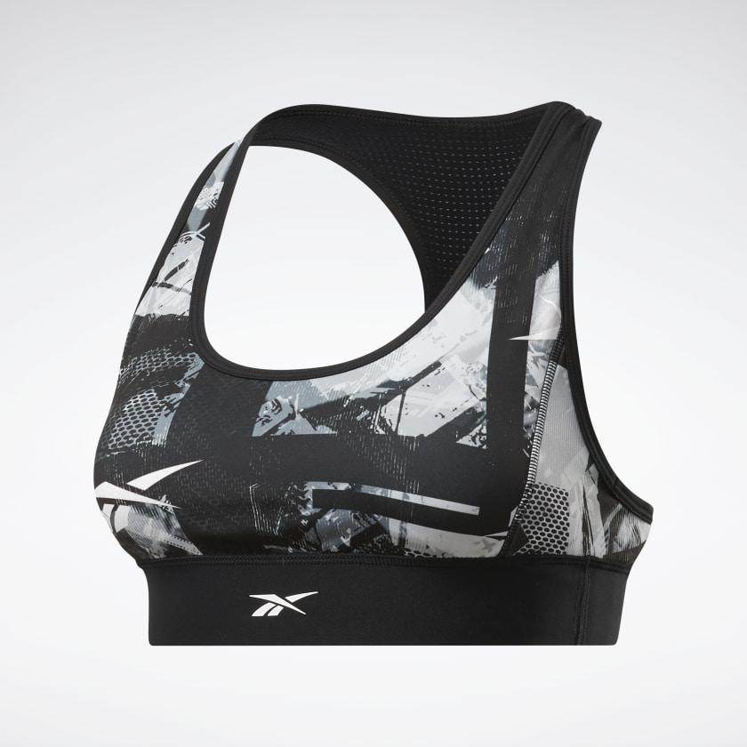טופ אימון ריבוק לנשים Reebok WOR MYT AOP Racer Bra FU2403 - RunOFF עכשיו במבצע ב
